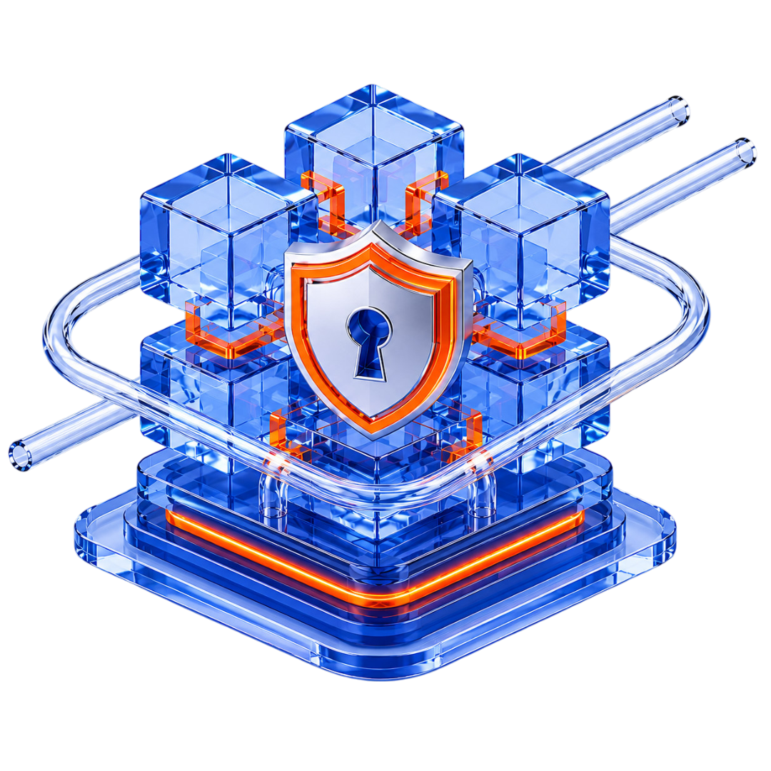 Cloudflare One secure infrastructure illustration