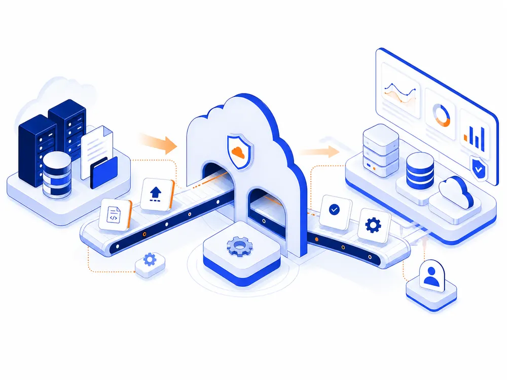 Оценка, миграция и управление на Cloudflare — от локална среда към защитена платформа с наблюдение